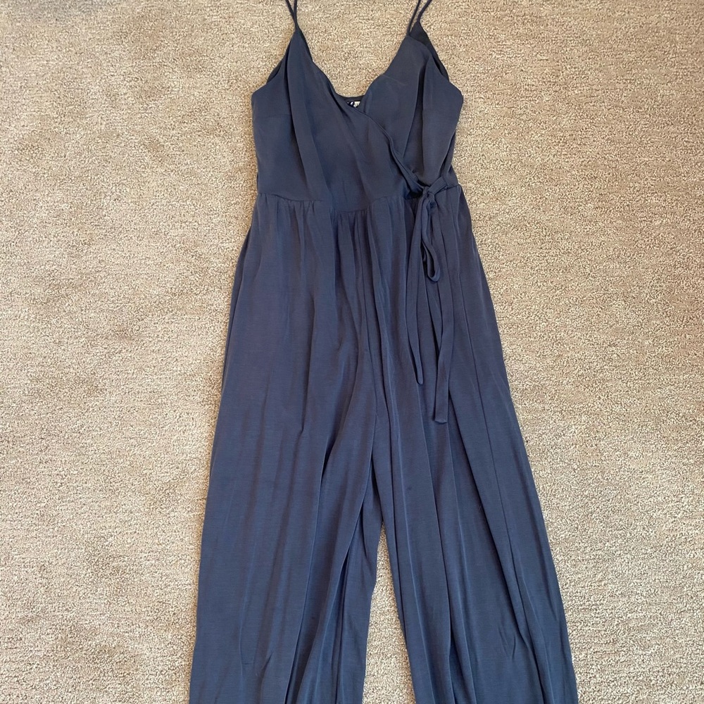 Blue jumpsuit